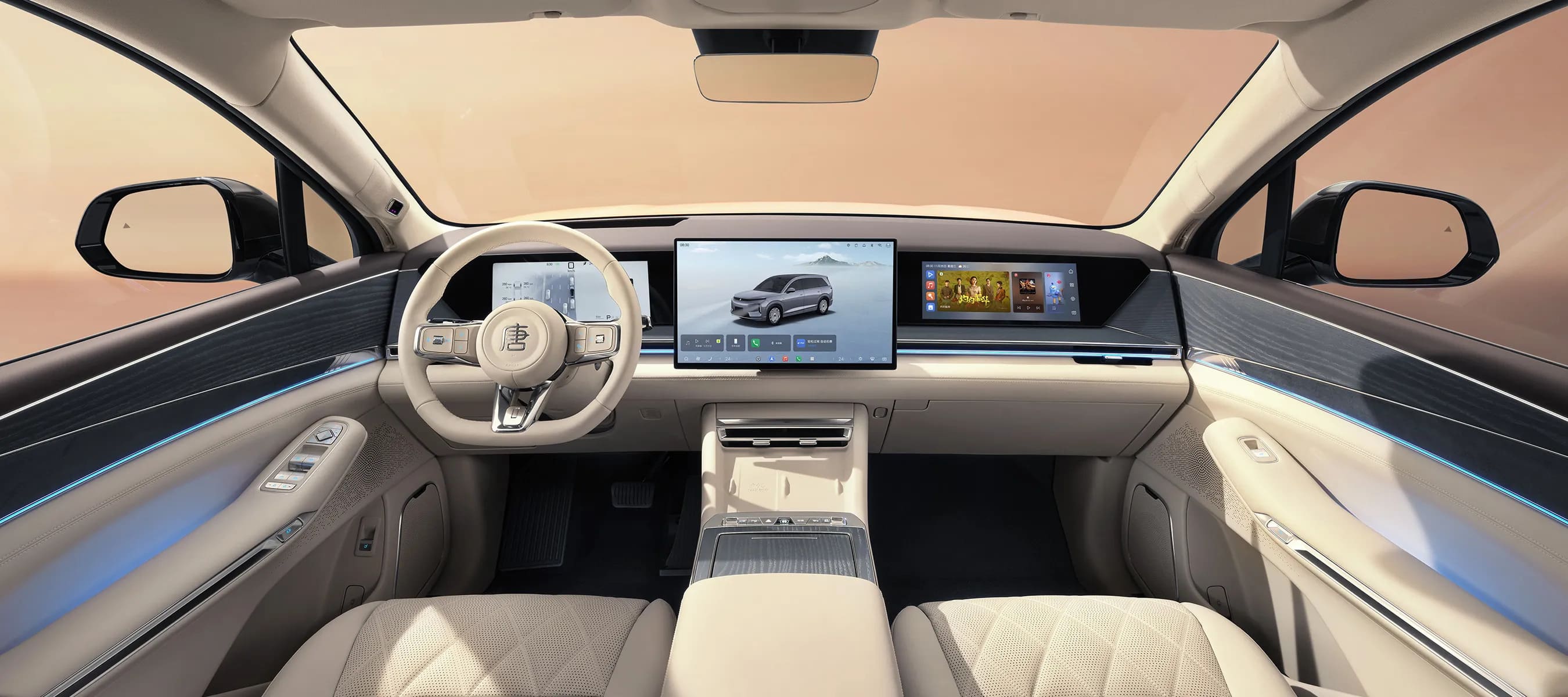 Електромобілі BYD DaTang з Китаю 360